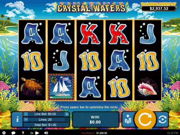Crystal Waters by Real Time Gaming