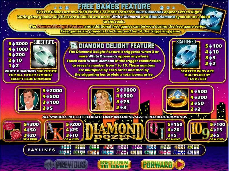 Diamond Dozen by Real Time Gaming