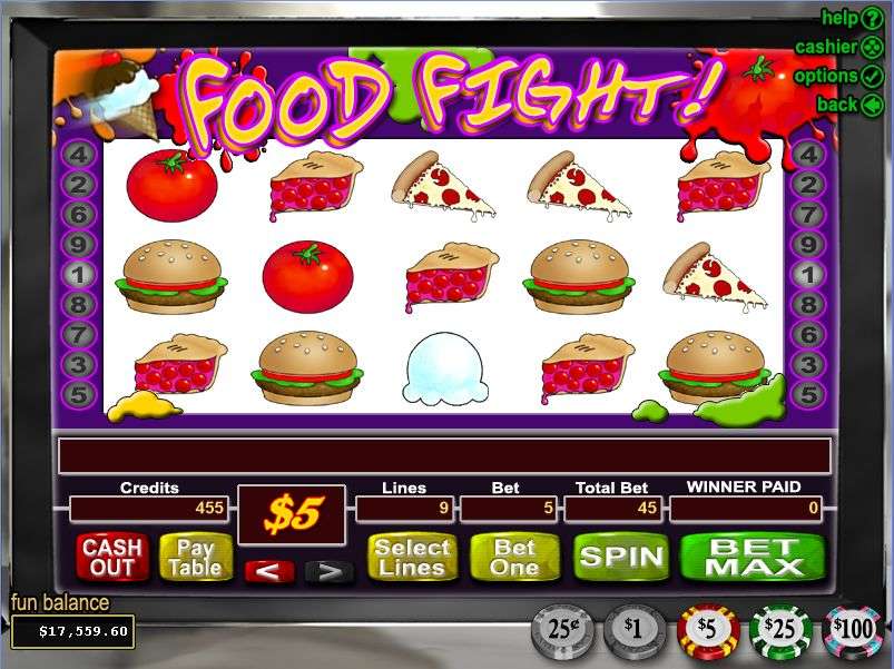 Food Fight by Real Time Gaming