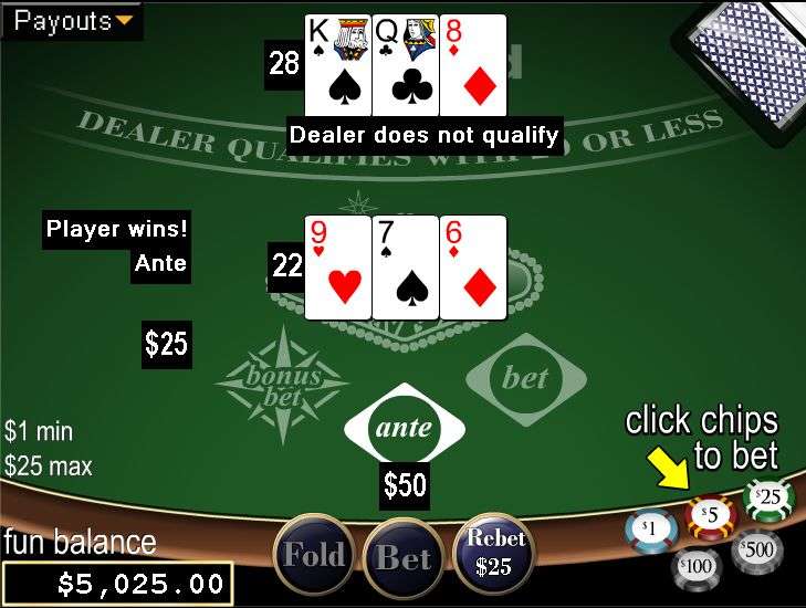 Vegas Three Card Rummy by Real Time Gaming