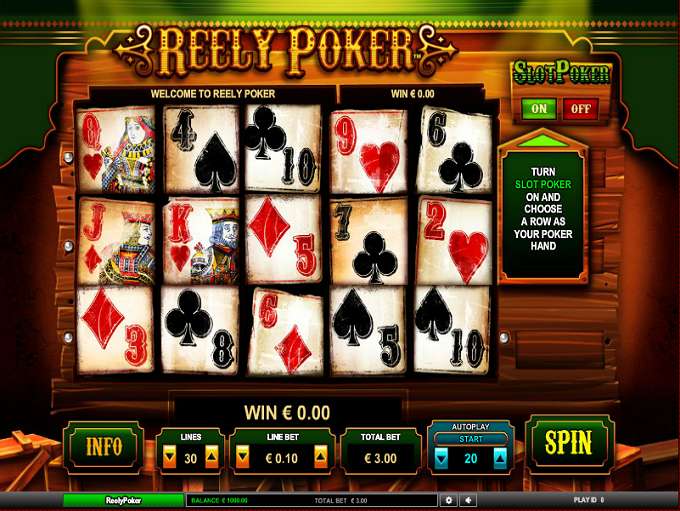 Reely Poker by Leander Games