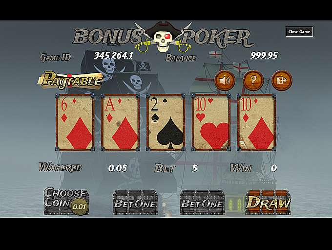 Bonus Poker by Wager2Go