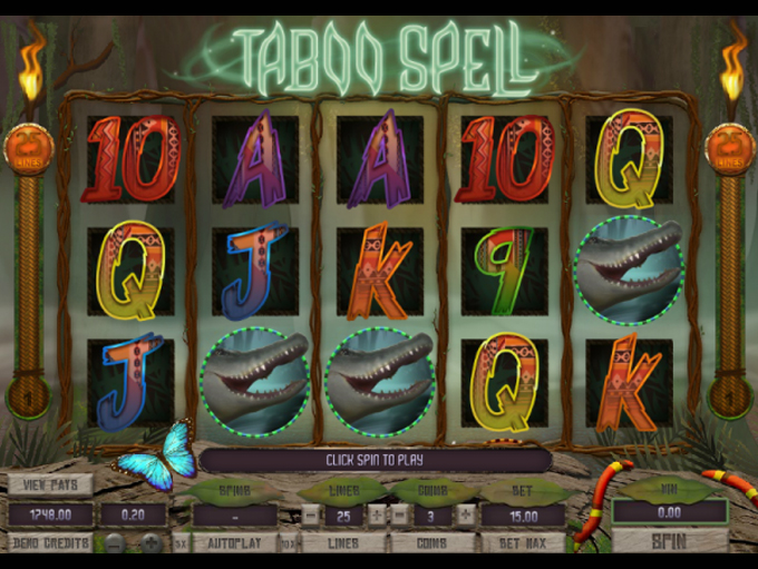 Taboo Spell by Genesis Gaming