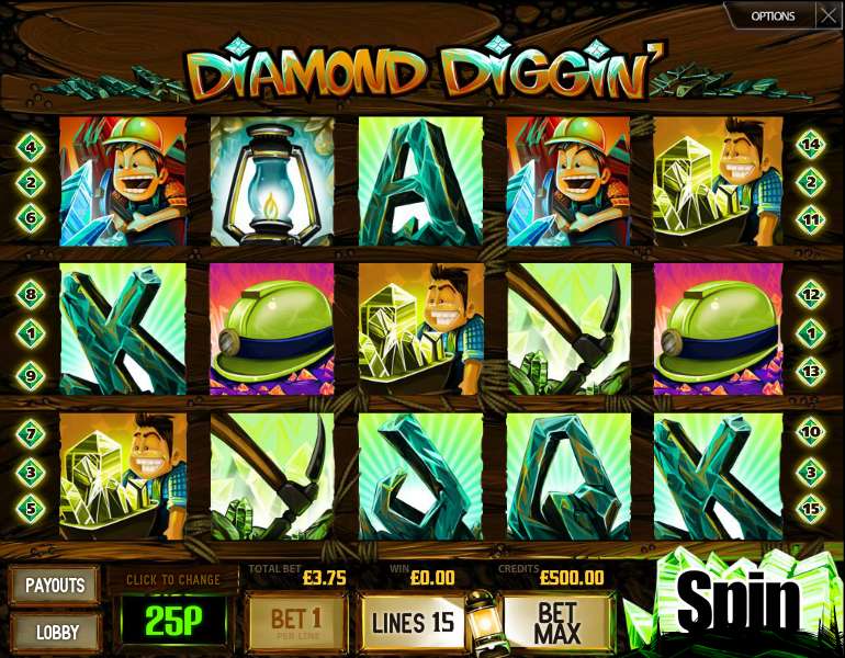 Diamond Diggin' by Multi Slot Casinos