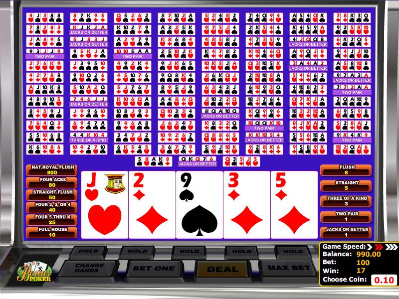 Multihand Bonus Poker by BetSoft