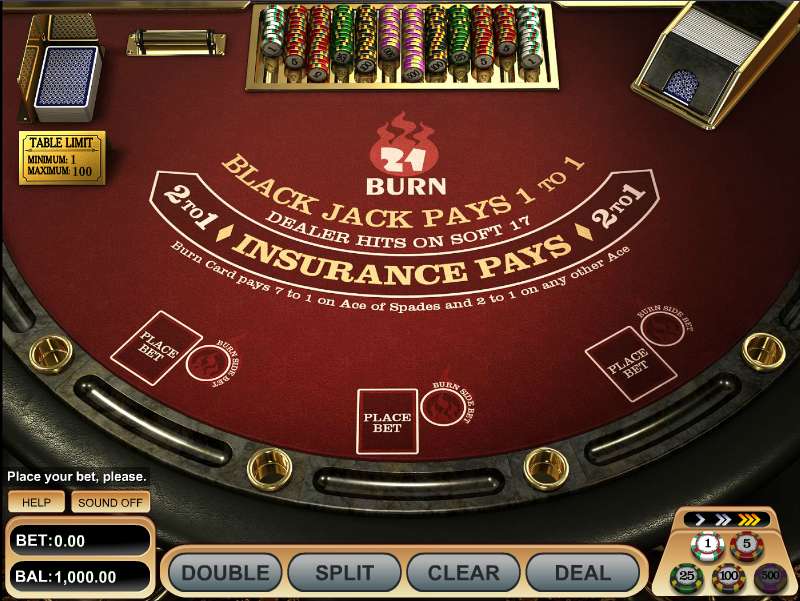 21 Burn VIP Blackjack by BetSoft