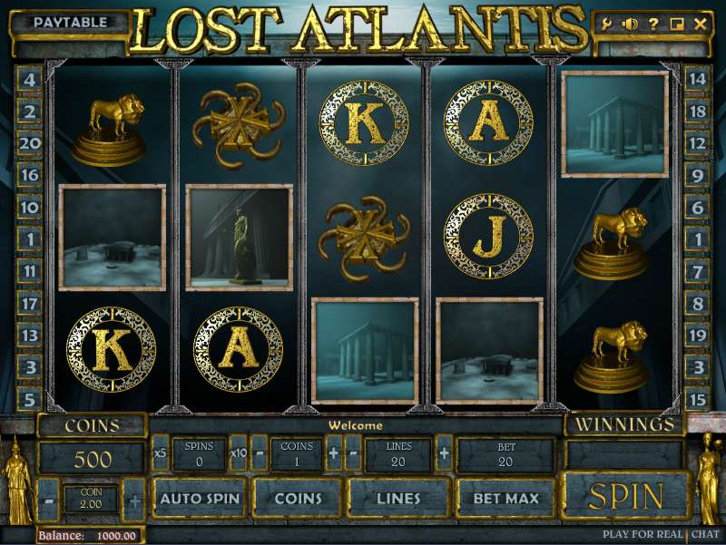 Lost Atlantis by iSoftBet