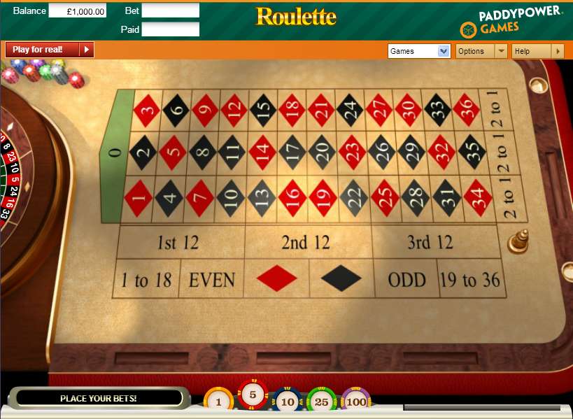 Traditional Roulette by OpenBet