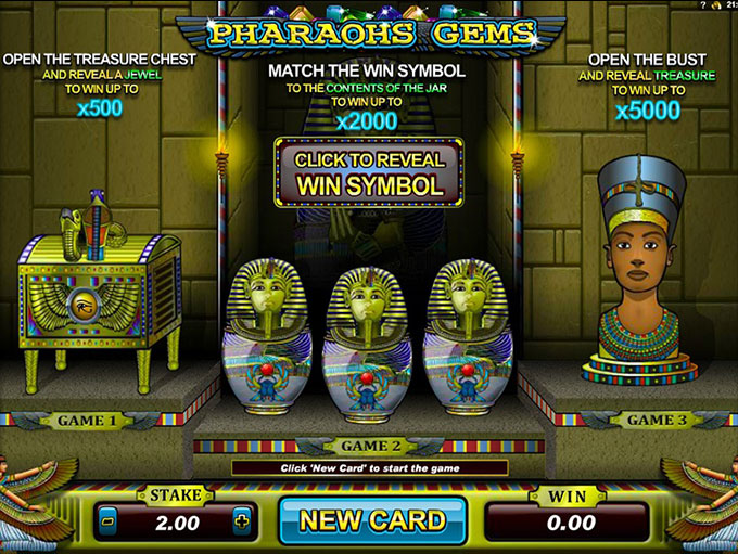 Pharaoh's Gems by Games Global