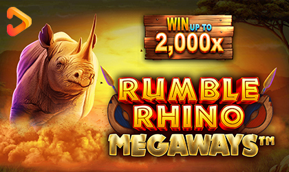 Pariplay Rolls Out Online Slot Rumble Rhino Megaways