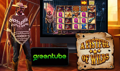 Trigger Wins in A Fistful of Wilds Slot from Greentube