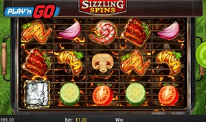 Sizzling Spins is the Newest from Play'n GO