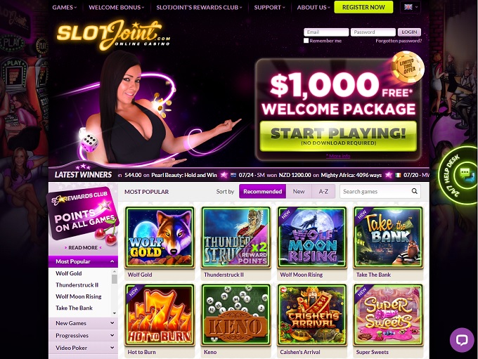 Slotjoint Mobile Casino