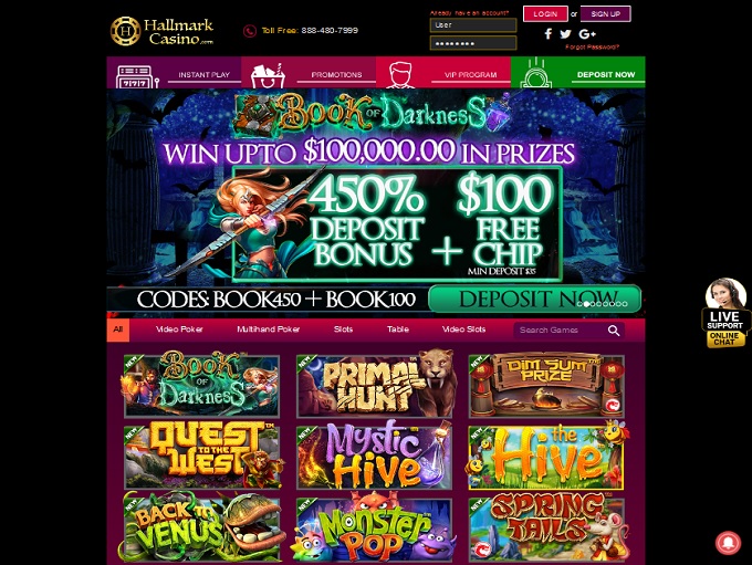 Hallmark Casino Online Casino Review