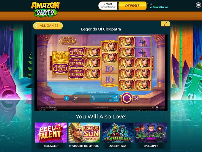Amazon Slots Online Casino Review