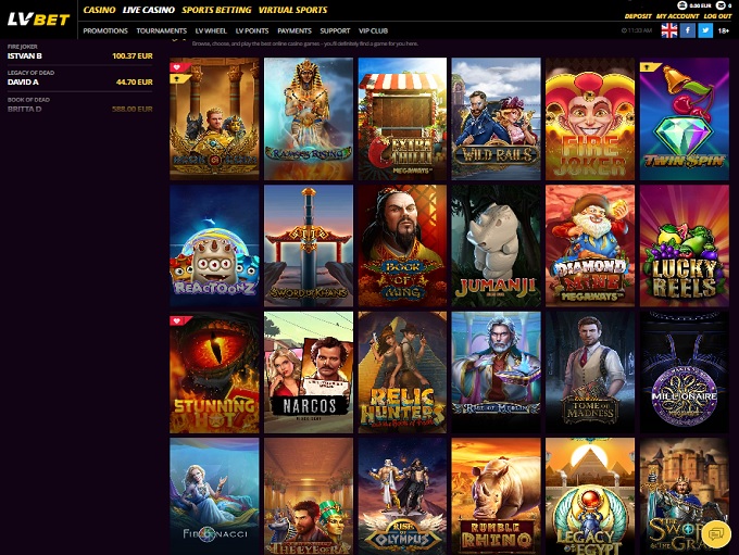 LV BET Casino Online Casino Review