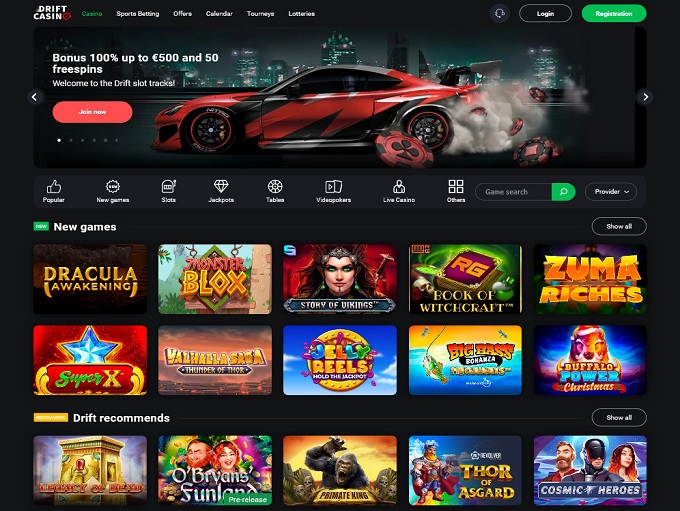 drift casino online