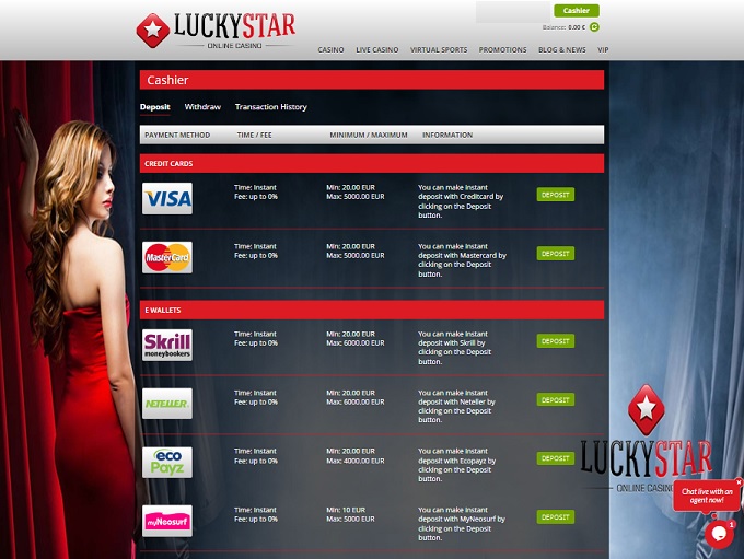 Casino Lucky Star Games Promo Code Money Experiment