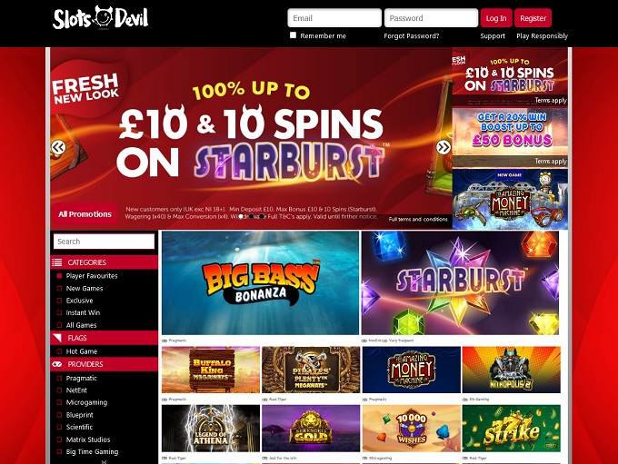 Slots Devil Casino Online Casino Review