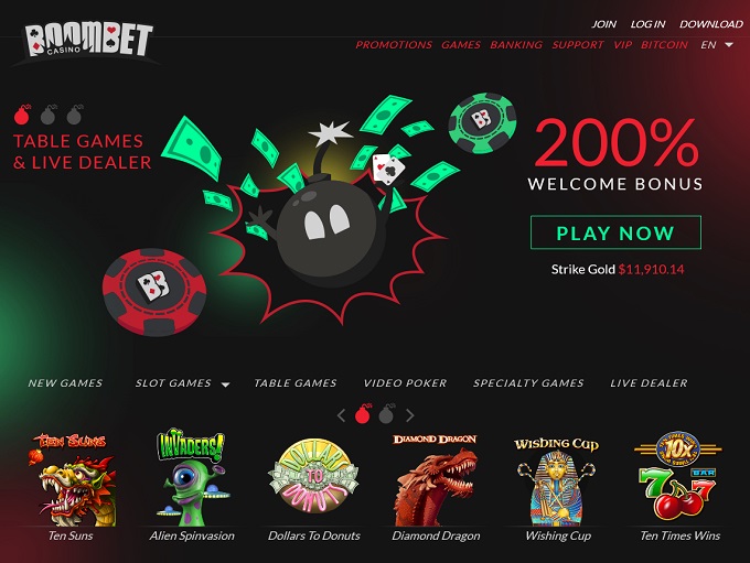 Boombet Sign Up Bonus