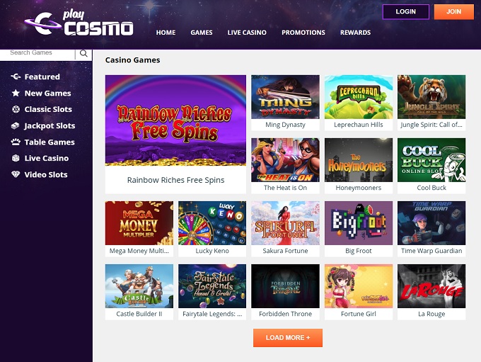 Cosmo Online Casino