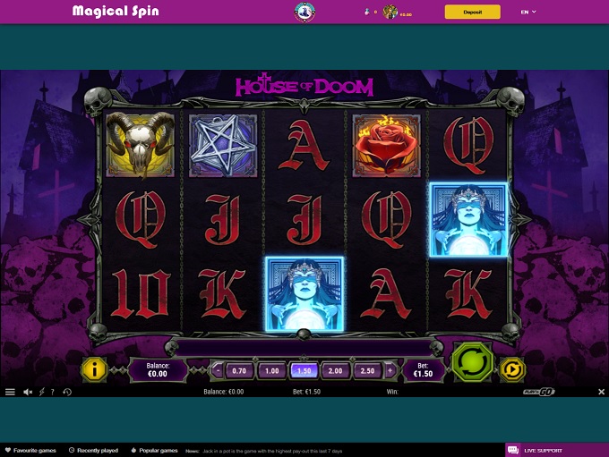 Magicalspin Casino And Bonus Review