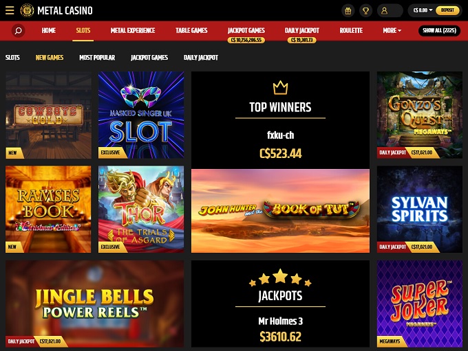 Metal Casino Online Casino Review