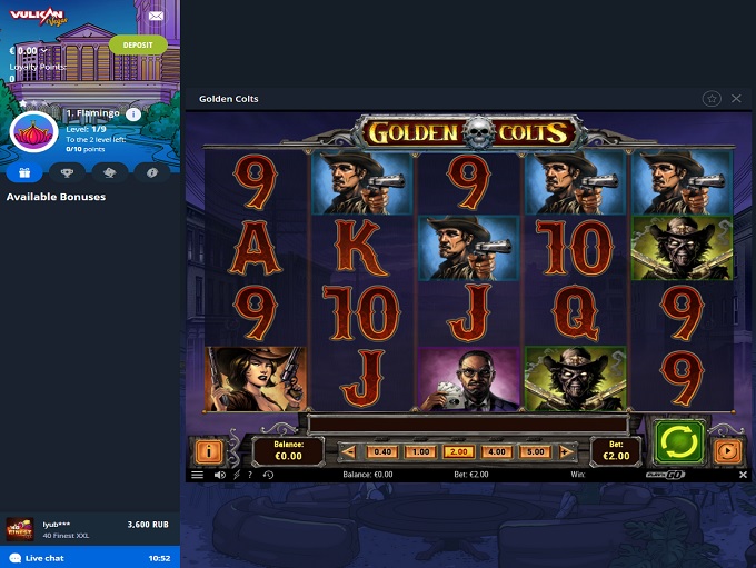 Vulkan Casino Online
