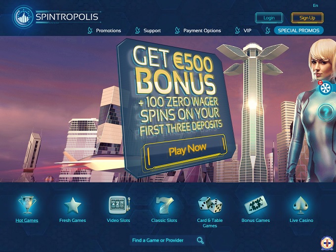 Spintropolis no deposit bonus 2020 free