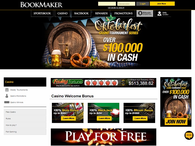 Bookmaker Casino