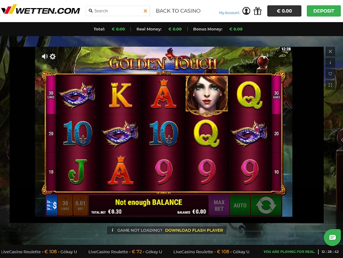Wetten Casino Online