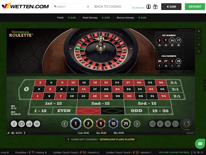 Wetten Casino Online