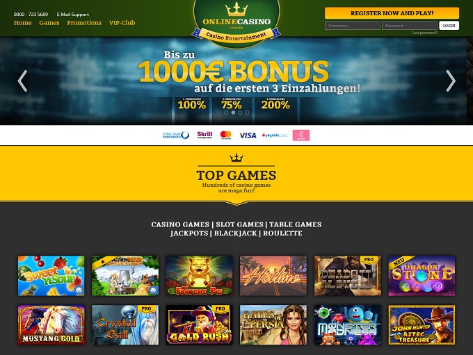 Casinos Online Deutschland