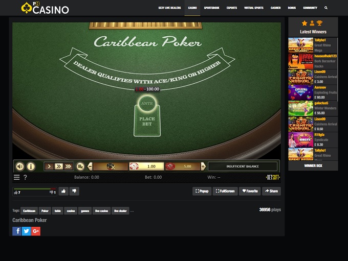 pornhub live casino