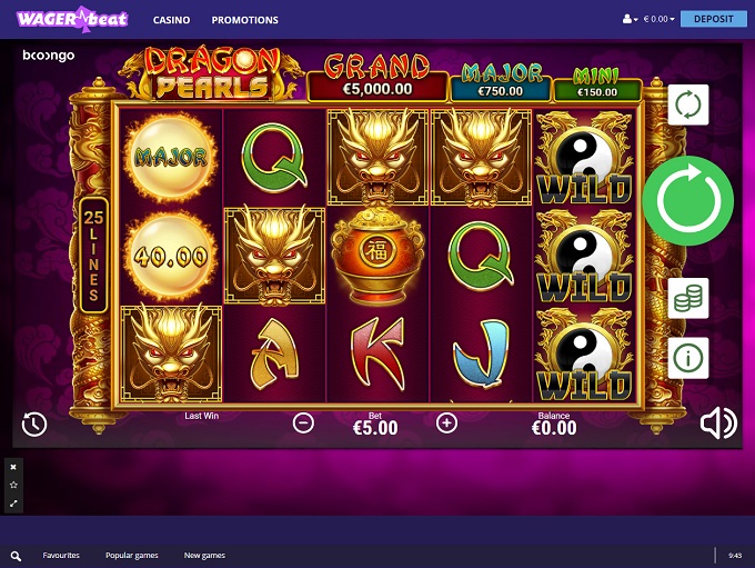 Online Casino Wager