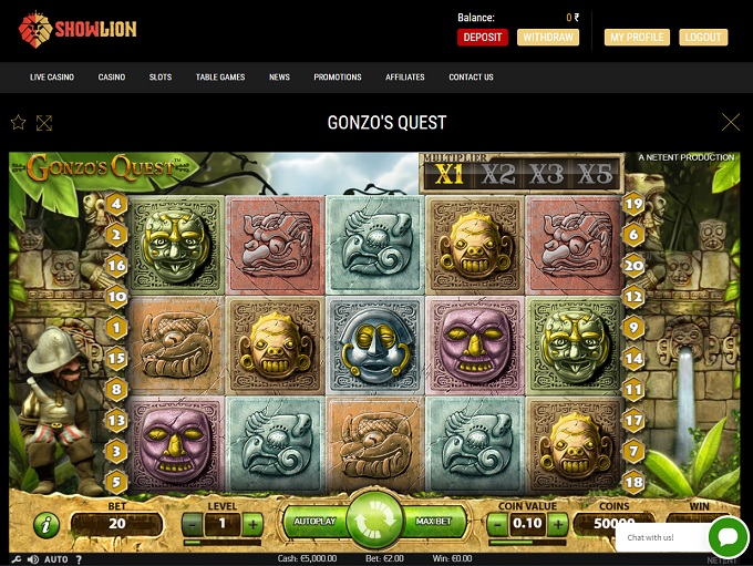 Showlion Casino App Download