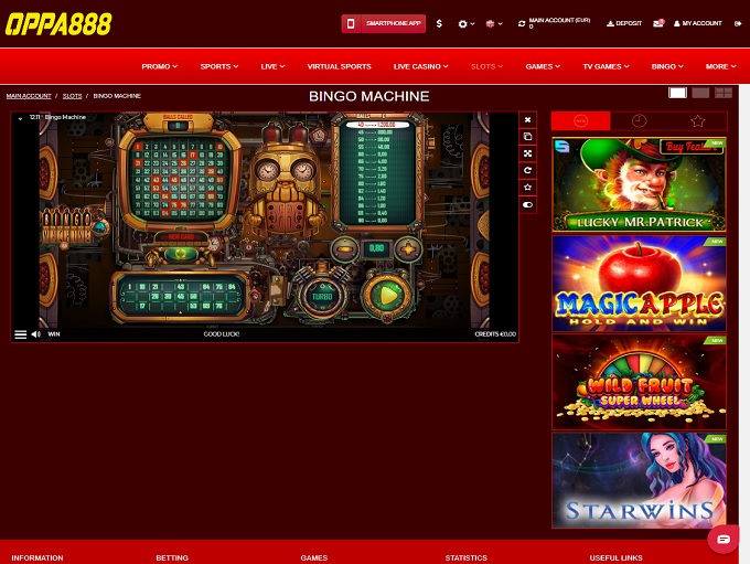 Oppa888 Online Casino Review