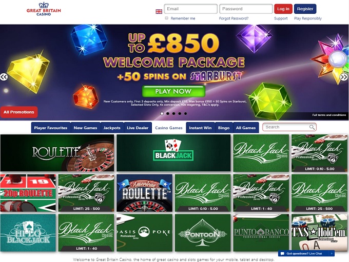 Great Britain Casino Online Casino Review