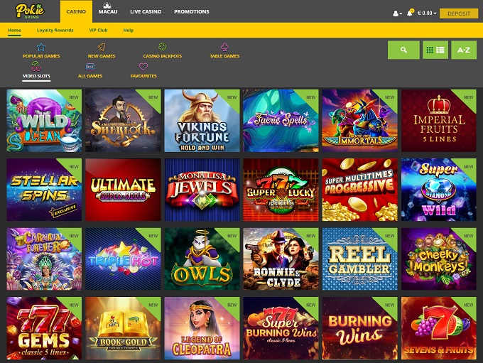Play pokie slots for free
