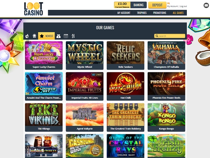 Loot Casino Online Casino Review