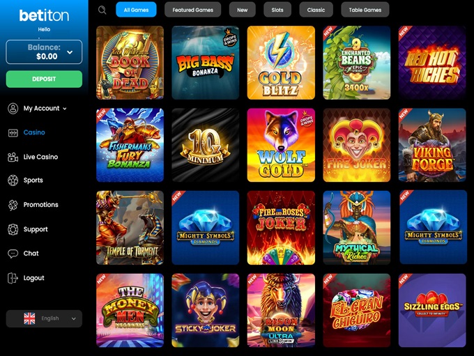 Betiton Casino Online Casino Review