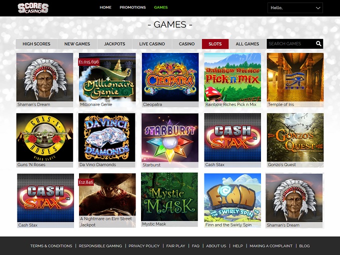 download the new for android Scores Casino