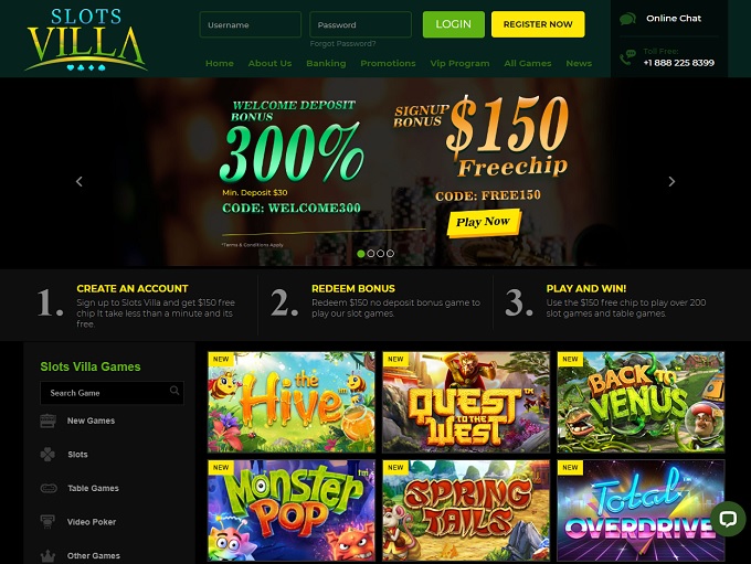 Slots Villa Online Casino Review