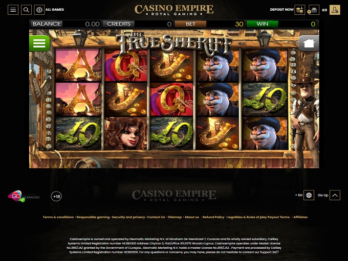 empire 777 online casino
