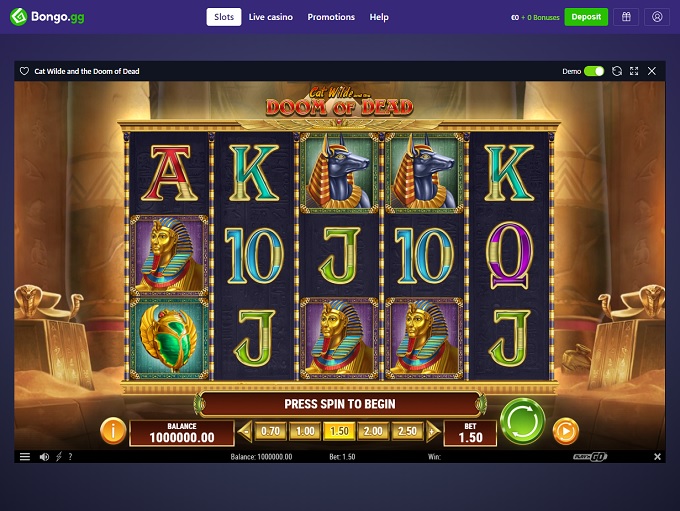Play online casino slots for real money