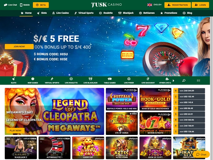 Tusk Casino Online Casino Review