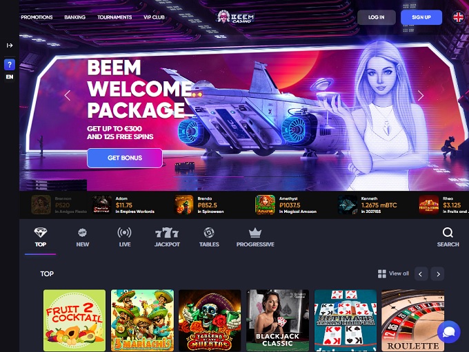 Beem Casino Review