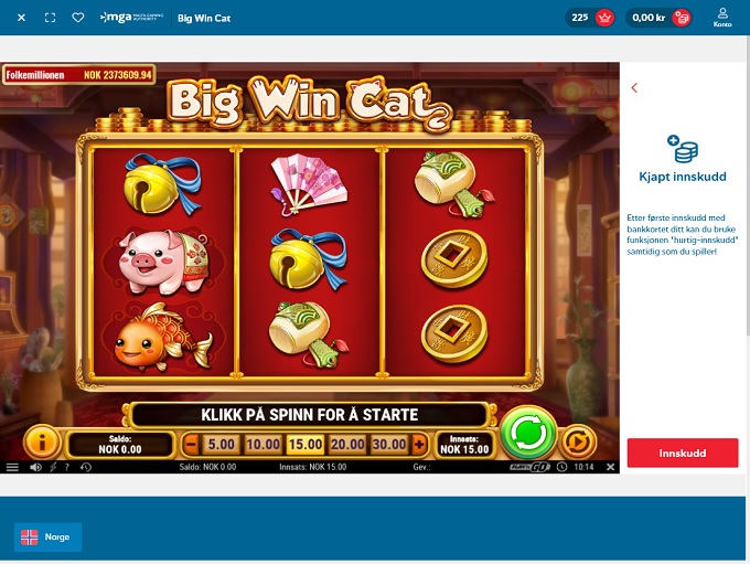 Bonuskode Folkeriket Casino – anmeldelse og guide