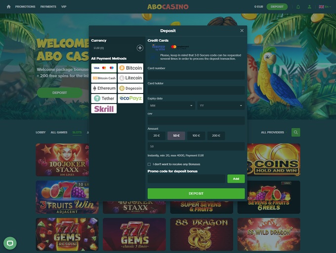 Abo Casino Online Casino Review