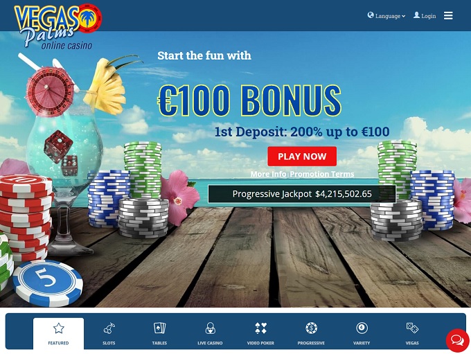 Vegas Palms Online Casino Download